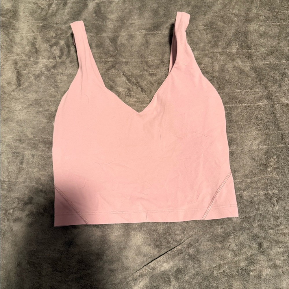 lululemon athletica Pink Crop Top